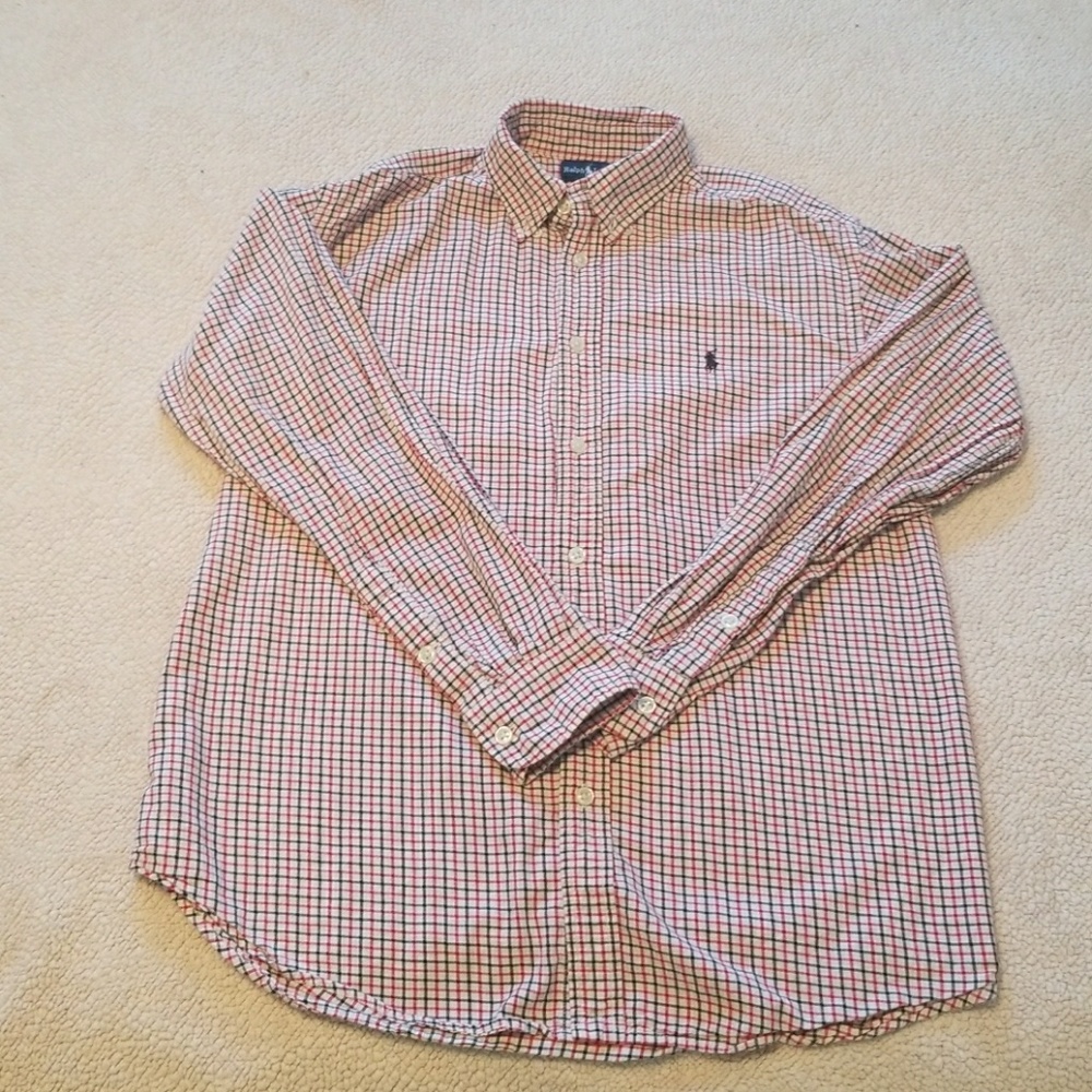 Long sleeve Polo button up
